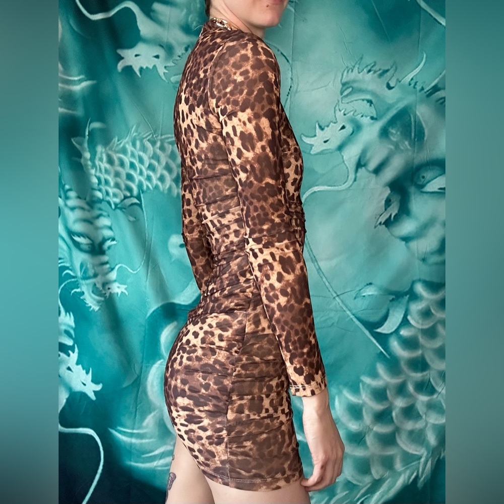 Princess Polly Cheetah Mini Dress